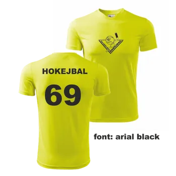 ON-DESIGN Dětský sportovní DRES Velikost: 158 cm/12 let, Barva: fluorescenční žlutá