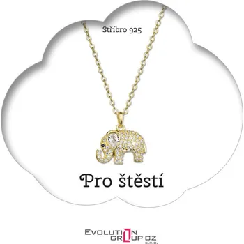 Náhrdelník Evolution Group Pro štěstí - OB16 bílá