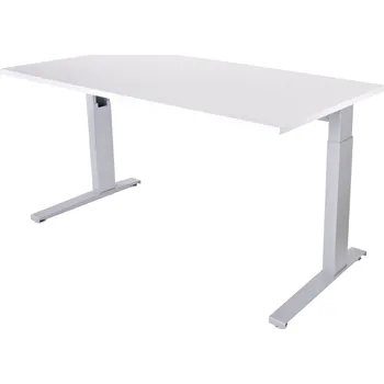 Psací stůl DeskFix DESK FIX 400 výškově nastavitelný stůl Barva podnože: šedá, Rozměry stolové desky: 1200x800 mm, Dekor stolové desky: EXLUSIVE: Dub Halifax cínový - tl. 18,6 mm