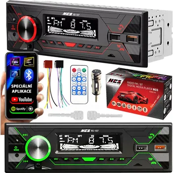 Autorádio Autorádio NCS RS-107 1DIN VW PASSAT B5 1996 - 2005 Bluetooth
