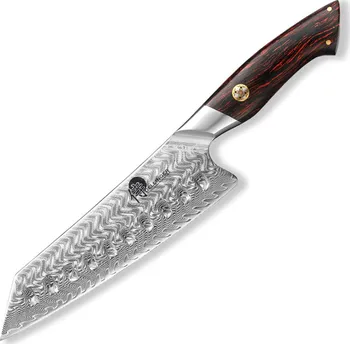 Kuchyňský nůž Dellinger Volcano XZ-B38-RS Santoku Kiritsuke kuchařský nůž 18 cm 