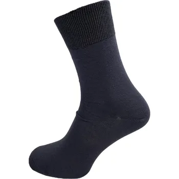 Pánské ponožky Bavlněné ponožky šedé - hladké, Velikost: 43 - 45 (9 - 10), Barva: Šedá