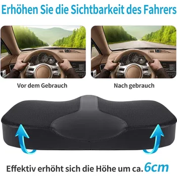 Podsedák LIVTRIBE AUTO LUXURY sedák do auta z paměťové pěny do osobních, užitkových i nákladních automobilů