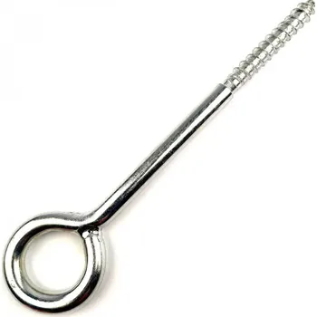 Šroub SVX Oko lešenářské svařované DIN 4420 pozinkované 9,6x80 mm 38145