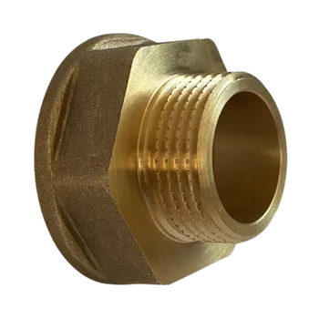 Mosazná redukce vnější 3/4" x vnitřní 1" - opačná