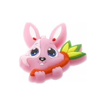 Nábytkové kování GTV Rukojeť gumová pro děti – králíček