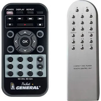 Dálkový ovladač YAQIN SD-30A, SD-32A, SD-35A - dálkový ovladač duplikát