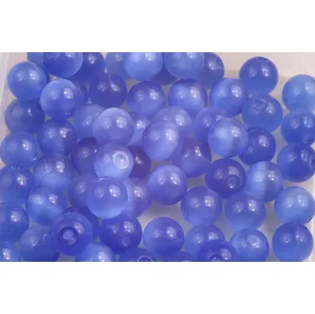 Dětské navlékací korálky Kočičí oči č.10 (8mm)