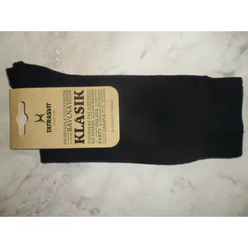 Pánské ponožky Tatrasvit Alover Ponožky dámské černé 38-39 (25-26) (společenské ponožky z bavlny s řetízkovanou špicí)