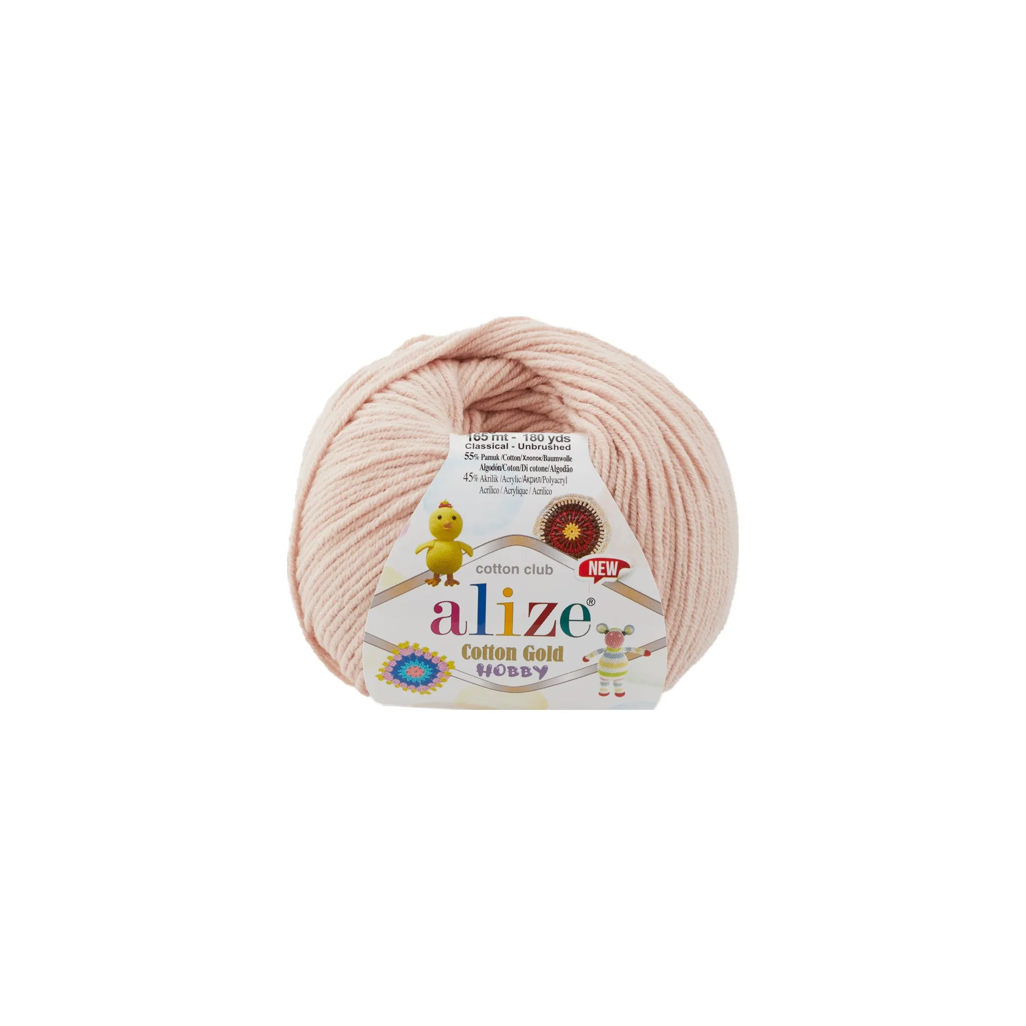 Fotografie 1 - Příze Alize Cotton Gold Hobby New 161