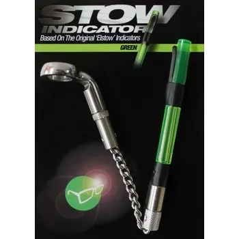 Signalizátor záběru KORDA - Řetízkový swinger Complete Stow Indicator Green Zelený