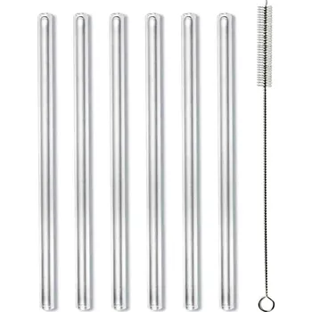 Optitherm Sada 6 skleněných brček s kartáčkem - doprava zdarma od 2 500 Kč