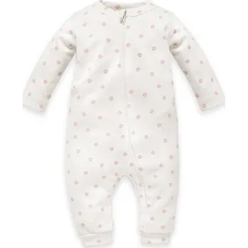 Kojenecký overall PINOKIO Overal bez ťapek na zip Lovely Day Rose KYTIČKY - 74