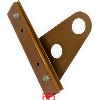 HPI Držák trubkového sněholamu pro systém zámku CLICK s výškou 25-38mm - červenohnědá