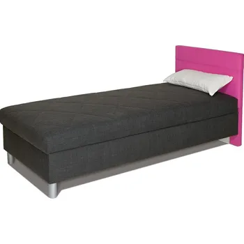 Postel New Design VARIO, čalouněná postel s čelem u hlavy 80x200cm, výběr provedení