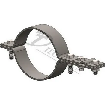 Hromosvod ST 100 Svorka na okapové potrubí - 100-110 mm DT TECHNIC 103290