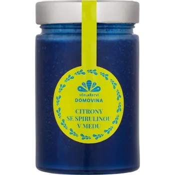 Včelařství Domovina Med s citrony a spirulinou