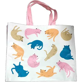 Nákupní taška Nákupní taška Kočky z recyklovaných PET lahví