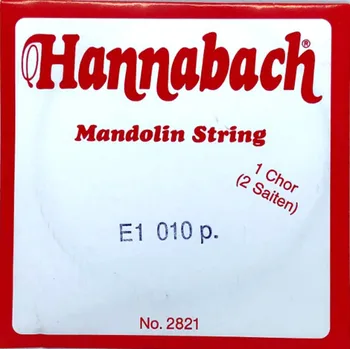 Mandolína Hannabach Hannabach struny pro MandolínuE .010 2821010 6541