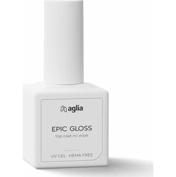 Lak na nehty EPIC GLOSS bezvýpotkový top coat HEMA FREE