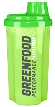 Shaker GreenFood Nutrition Shaker Performance 700 ml zelený