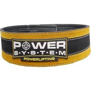 Fitness rukavice Power System PowerSystem opasek STRONGLIFT powerlifting Varianta: yellow L-XL 90-110cm