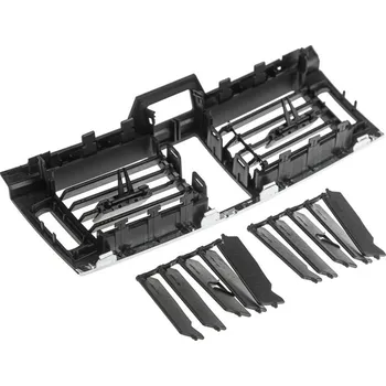 Nárazník Větrací mřížka MERCEDES C (W204) po FL - prostřední černá