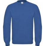 B&C Fairtrade mikina bez zipu přes hlavu, směs bavlna polyester Barva: modrá královská, Velikost: 4XL BCWUI20