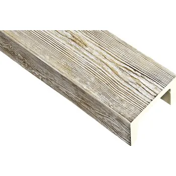 umělá květina SOYKA STYLE Umělý trám PU dutý patina hnědá 20x13x400 cm