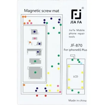 JIAFA magnetická servisní podložka pro opravu iPhone 6S Plus - bílá