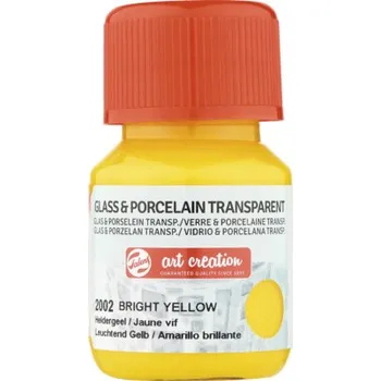 Speciální výtvarná barva Barva na sklo a porcelán 30 ml žlutá