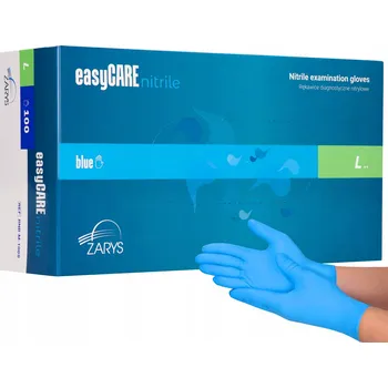 Vyšetřovací rukavice Rukavice NITRIL bez pudru - S 100ks