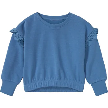 Dívčí oblečení lupilu® Dívčí mikina (110/116, modrá)