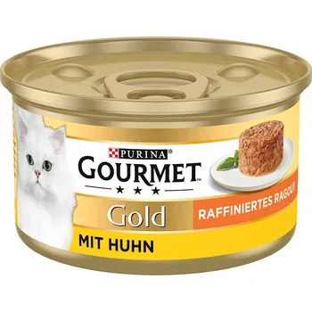 12x85g Gourmet Gold Raffiniertes Ragout - Kuřecí