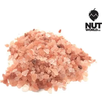 Kuchyňská sůl Nutworld.cz Sůl himalájská růžová hrubá 500g