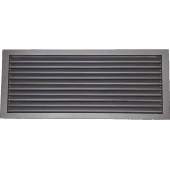 Větrací mřížka LAgrid s.r.o. Větrací kovová lamelová mřížka 60x25 Exteriér Antracit