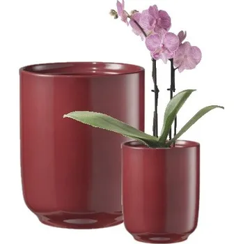 Obal na květináč obal orchid 15cm Bari cherry lesk 2729