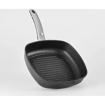 Pánev Grilovací pánev titanová 26x26x6,5 cm BAF Gigant