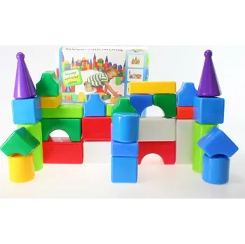 ostatní stavebnice Kostky 34 dílů