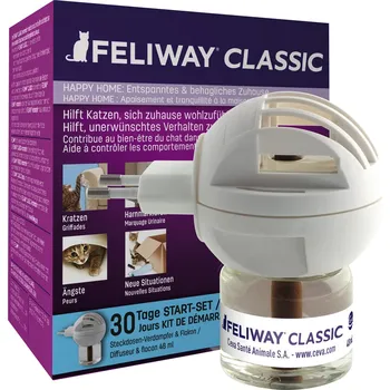 3x48ml feromonový odpařovač nebo plnicí lahvičky spreje Feliway pro kočky