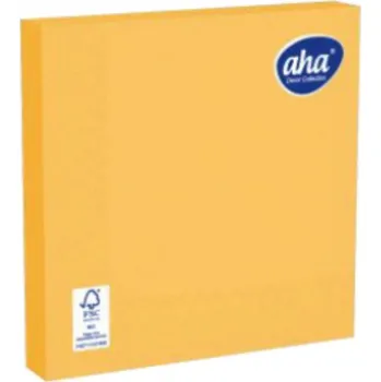 Papírový ubrousek Jula Ubrousky AHA sytě žlutá