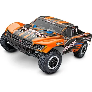 RC model auta Traxxas Slash 2BL RTR 1:10 oranžový