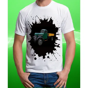 Pánské tričko tričko PRAGA RND M (tričko s náklaďákem)