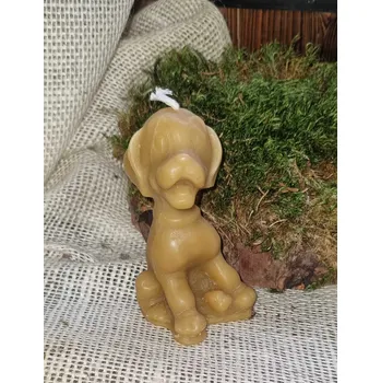 Svíčka Svíčka ze včelího vosku - pes