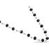Náhrdelník Náhrdelník z chirurgické oceli s černými korálky 3001906