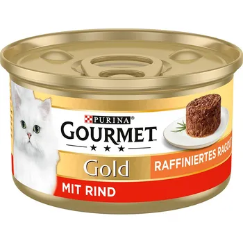 4x12ks-48x85g Gourmet Gold Raffiniertes Ragout - Hovězí