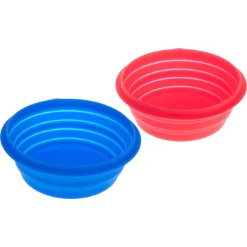 Miska pro psa Silikonová cestovní miska - 2x1l