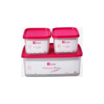 Dóza na potraviny dóza MODULAR obdél. sada 3díl. (2x0,65+2,5l) PH