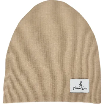 Čepice Mimilove Dvouvrstvá přechodová čepice 2-4 let Camel