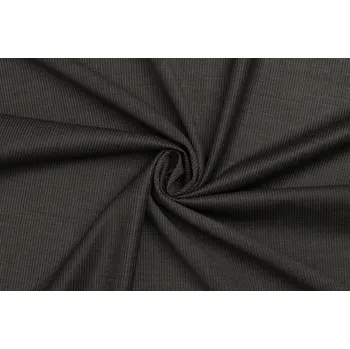 Vlna kostýmová směsová elastická - Proužkový vzor